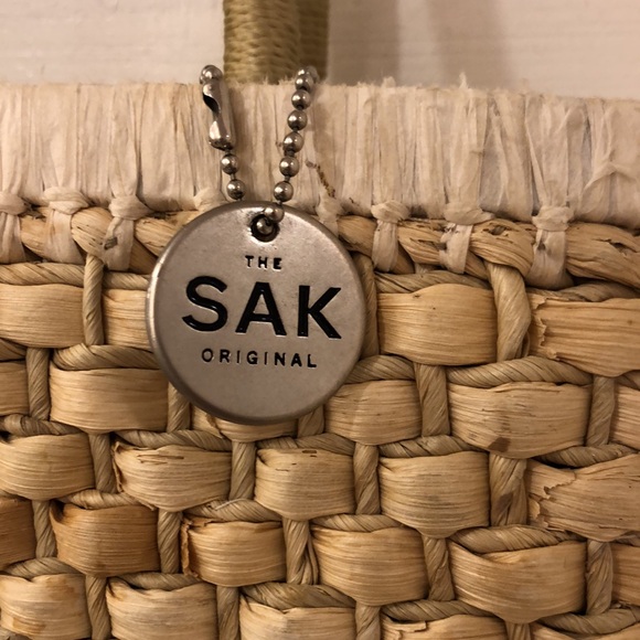 The Sak Original Small Woven Straw Tote - Picture 2 of 14